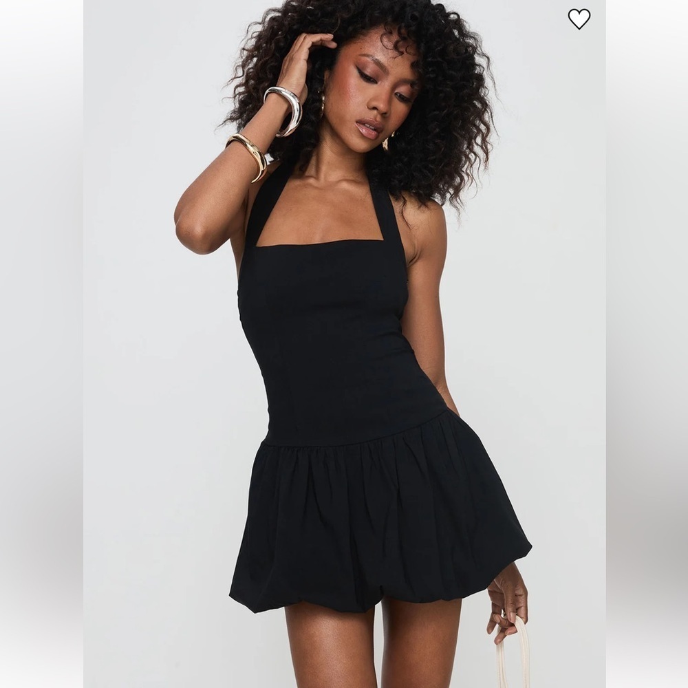 Gigli Bubble Hem Mini Dress